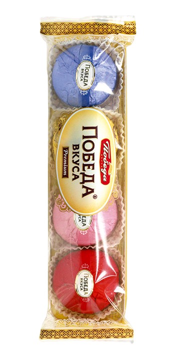 Конфеты Победа вкуса трюфели с марципаном 60г