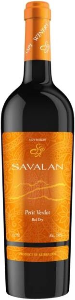 Савалан Пти Вердо Резерв красное сухое 0,7л. Вино Азербайджан