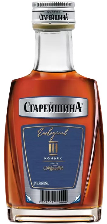 Старейшина 3 года 100мл Коньяк Россия