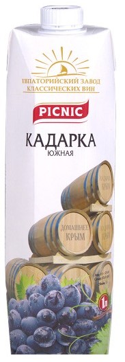 Кадарка Южная сладкое красное 1л. Вино Россия/Крым