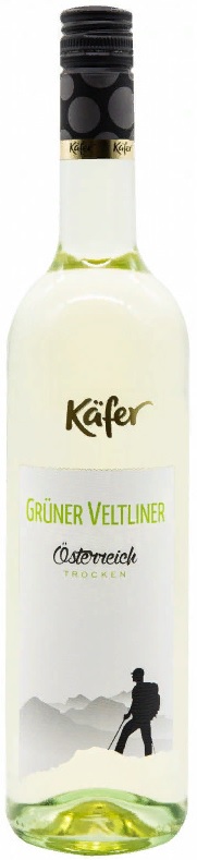 Кэфер Грюнер Вельтлинер белое сухое 0,75л. Вино Австрия