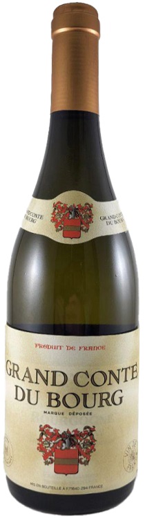 Гран Конт Дю Бург белое сухое 0,75л. Вино Франция