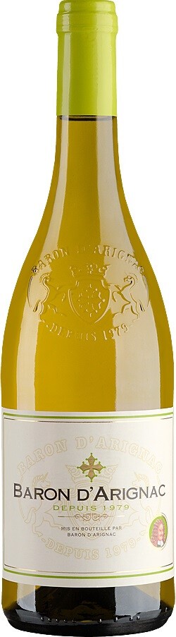 Барон Д'Ариньяк белое п/сухое 0,75л. Вино Франция