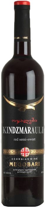 Киндзмараули красное п/сладкое (Мегобари) 0,75л Вино Грузия