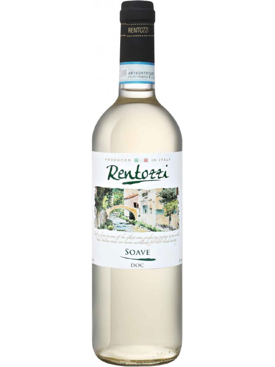 Рентоцци Соаве сухое белое 0,75л. Вино Италия