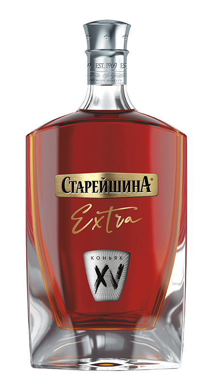 Старейшина Экстра 15лет 0,5л. Коньяк Россия