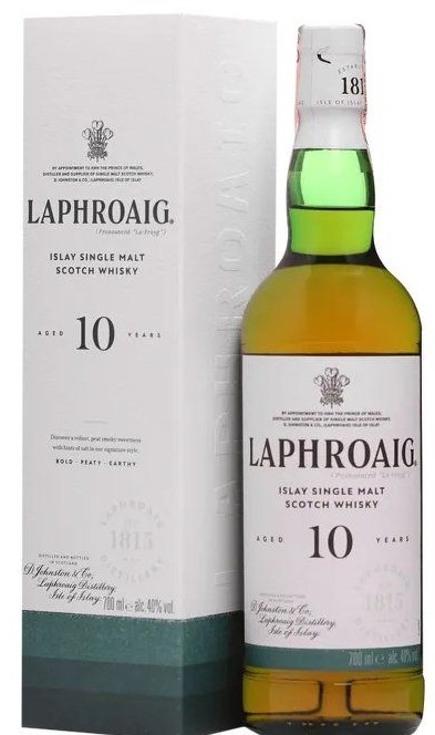 Лафройг 10 лет Молт 0,7л п/у. Шотландский виски