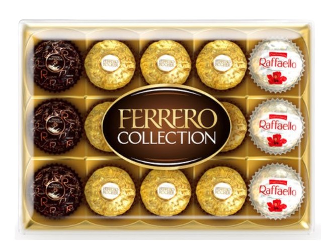 Конфеты Ферреро Коллекция- ассорти Т15 172г