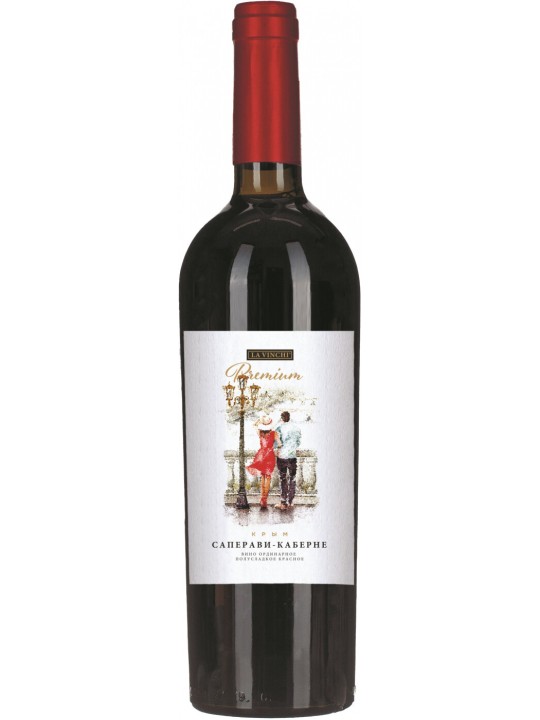 Саперави-Каберне красное п/сладкое 0,75л (Аскери). Вино Россия