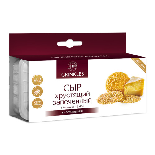 Сыр хрустящий запеченный классический с солью 18гр. 