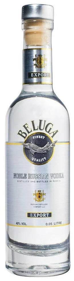 Белуга Нобл 50мл Водка Россия