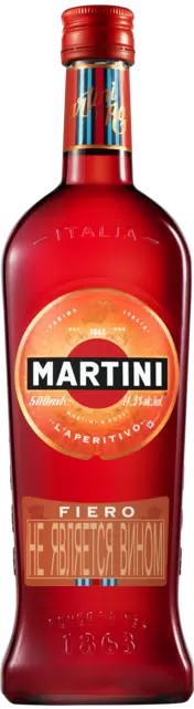 Мартини Фиеро 0,5л. Ароматизированный виноградосодержащий напиток Италия