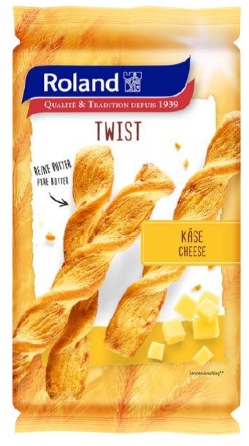 Палочки Хлебные Твисты с сыром Roland 100гр