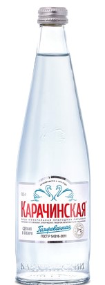 Карачинская минеральная вода с газом 0,5л ст/бут