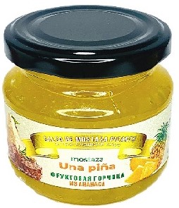 Фруктовая горчица с кусочками ананаса т.м.Santa Gracia 120г