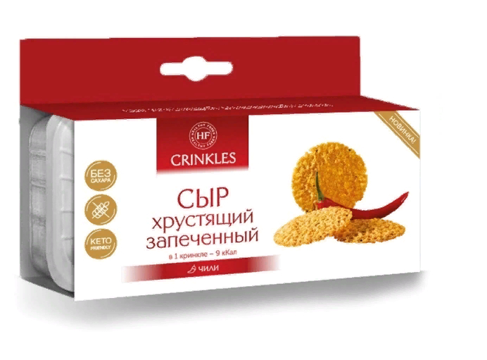 Сыр хрустящий запеченный с чили 18гр. 