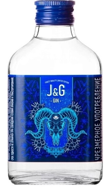 Джей энд Джи (J&G) 0.1л Джин Россия