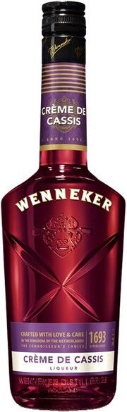 Черносмородиновый 0,7л Ликер (Веннекер Дистиллерис) Нидерланды