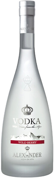 Александер Уайлд Берри 38% 0,7л. Водка особая Италия