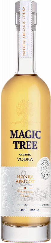 Magic Tree Медовый абрикос 0,25л. Водка плодовая Армения