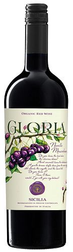 Терре Сичилиане. Глория. Нерелло Маскалезе красное п/сухое 0,75л. Вино Италия