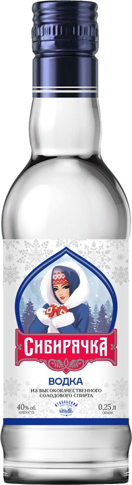 Сибирячка 0,25л Водка Россия