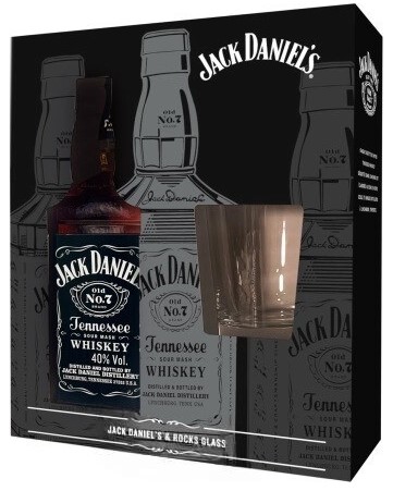Джек Дэниэлс Теннесси 0,7л п/уп + стакан. Виски Соединенное Королевство