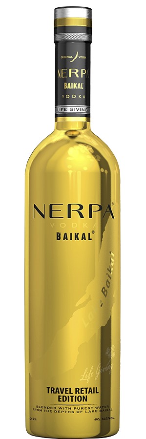 НЕРПА БАЙКАЛ/NERPA BAIKAL 0.7л(Gold) Водка Россия