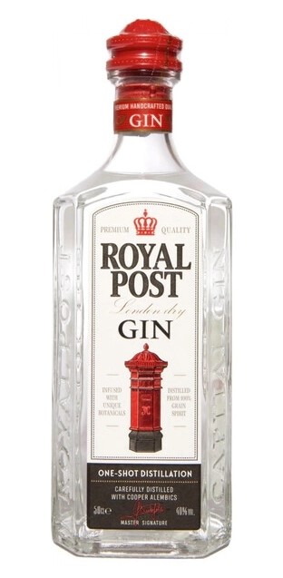 Роял Пост Лондон Драй 40% 0,5л Джин Россия