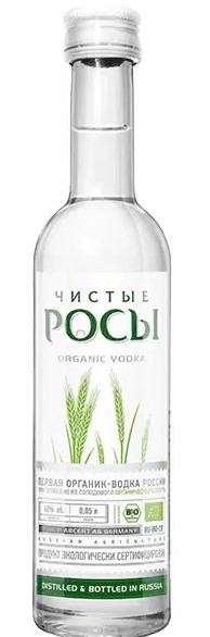 Чистые Росы 0,05л. Водка Россия