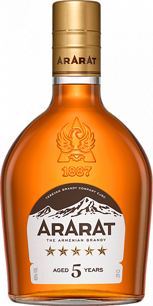 Арарат 5* 0,25л NEW Коньяк Армения