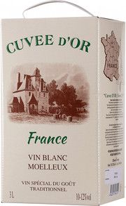 Белое серия Кюве Д'Ор белое п/сладкое 3,0л. Вино Олимп/ Россия