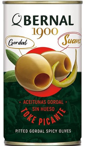 Оливки GORDAL (Гордаль ) острые  без косточки 350г ж/б