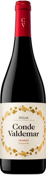 Конде Вальдемар Крианса. Риоха красное сухое 0,75л. Вино Испания