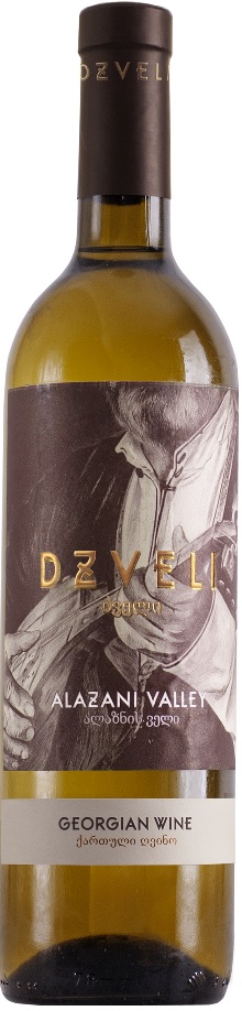 Алазанская Долина белое п/сладкое (Дзвели) 0,75л. Вино Грузия