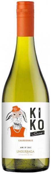 Кико. Ундуррага. Шардоне белое сухое 0,75л. Вино Чили