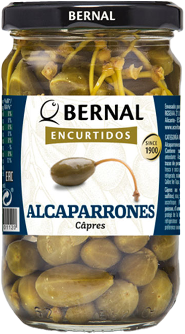 Каперсы крупные с черенком с/к, 300г