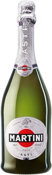 Асти Мартини 0,75л сладкое белое Игристое вино. Италия