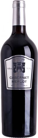 Каберне Мерло серия Торридоро 0,75л красное сухое.  Вино Италия