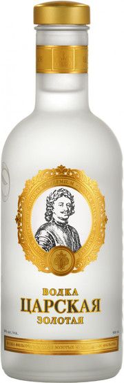 Царская Золотая 0,5л Водка Россия
