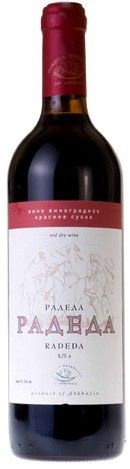Радеда 0,75л красное сухое Вино Абхазия
