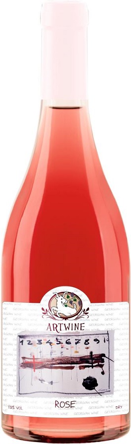Розе сухое розовое 0,75л. (ARTWINE)  Вино Грузия