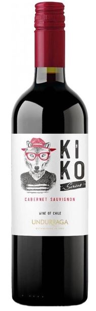 Кико. Ундуррага. Каберне Совиньон красное сухое 0,75л. Вино Чили