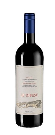 Ле Дифезе (Тоскана) красное сухое 0,75л. Вино. Италия