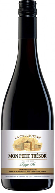 Мон Петит Трезор красное сухое 0,75л. Вино Франция