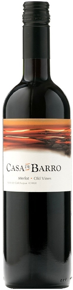 Каса де Барро Мерло красное сухое 0,75л. Вино Чили