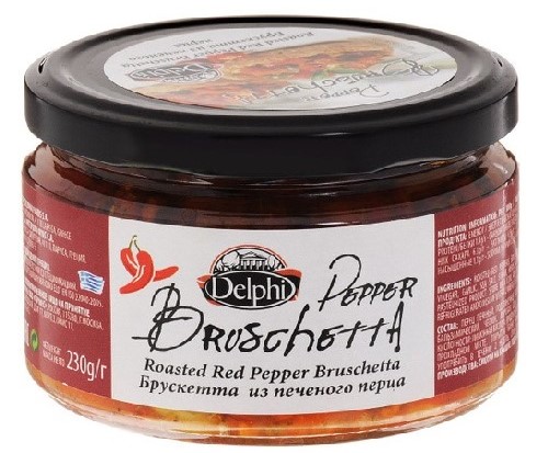 Брускетта из печеного перца DELPHI 230г