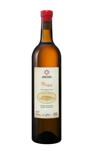 Мцване серия Чотиашвили Вайнярдс белое сухое 0,75л. Вино Грузия