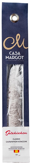 Колбаса cыровяленая "Сальчичон Монтанья Премиум" т.м. Casa Margot 110г