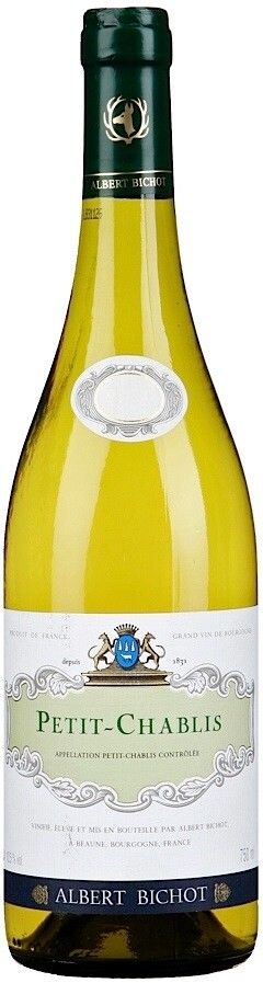 Пти Шабли Альбер Бишо белое сухое 0,75л. Вино Франция